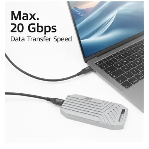 ACT Cable USB-C - USB-C 1 m / USB4 20Gbps 240W - Кабели за мобилни
