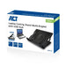 ACT Laptop Cooler Up to 17’’ Single Fan 2 x USB Hub Black - Охлаждащи поставки за лаптопи<<<Лаптопи таблети и