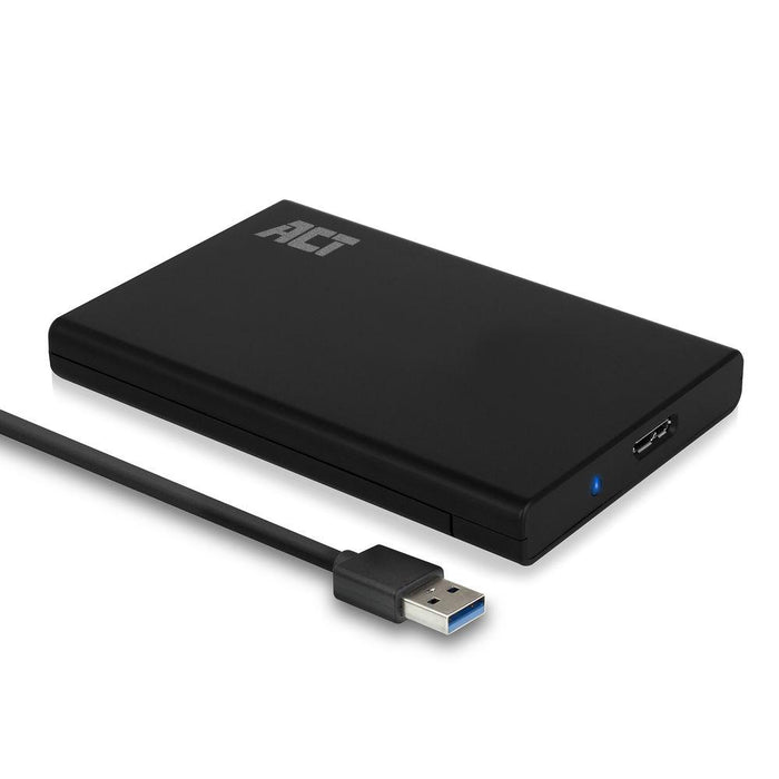 Hard disk drawer ACT AC1215, 2.5", USB 3.0, Black