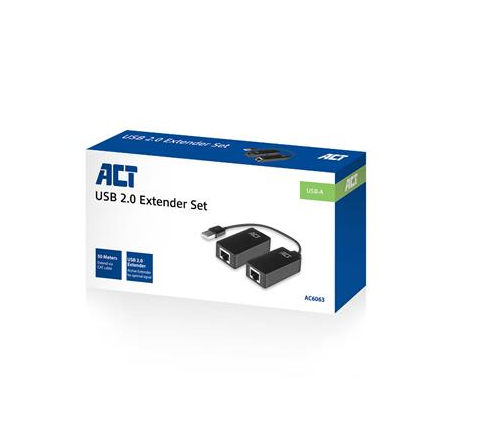 Active USB extender ACT AC6063, USB 2.0, UTP up to 50 meters