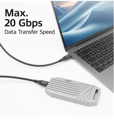 ACT Cable USB-C - USB-C, 1 m / USB4, 20Gbps, 240W