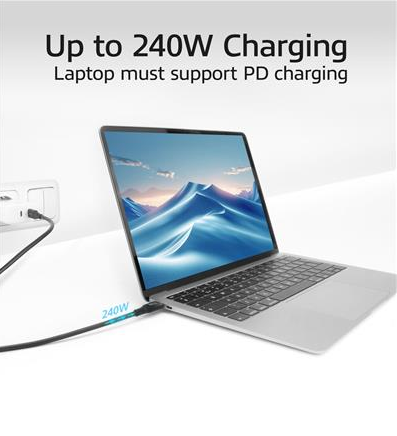 ACT Cable USB-C - USB-C, 1 m / USB4, 20Gbps, 240W