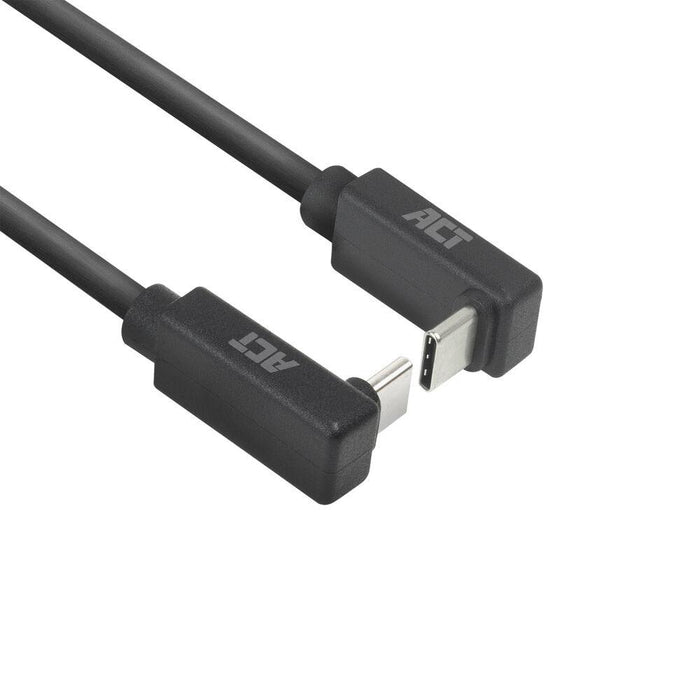 ACT Cable USB-C 10Gbps, 60W, 0.5m, 90° up/down angled connectors