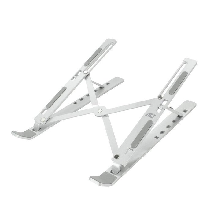 Folding aluminum laptop stand ACT AC8120, 6 positions