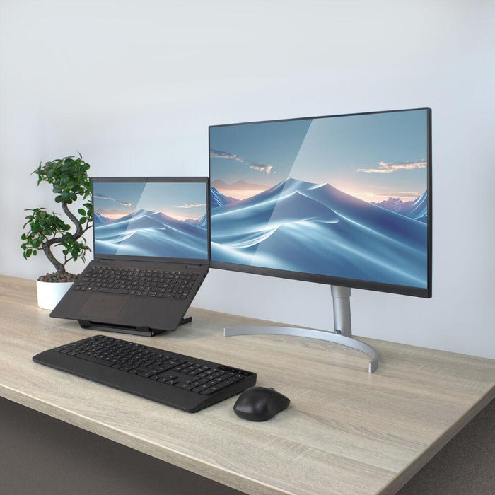 Folding laptop stand ACT AC8145, 5 positions, Black