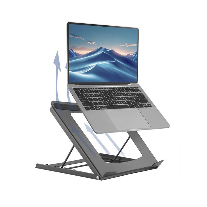 Folding laptop stand ACT AC8145, 5 positions, Black