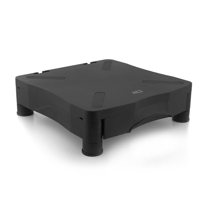 ACT Single Drawer Monitor Stand, Height Adjustable, AC8200