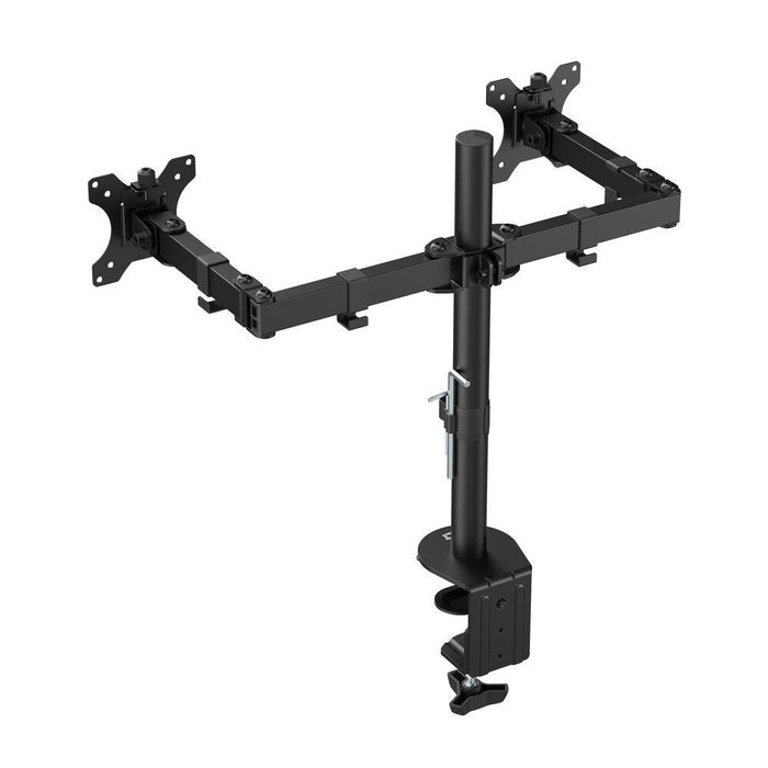 ACT AC8302 2-Monitor Stand, Desk Mount, Adjustable, 35", 2x8 kg, Black