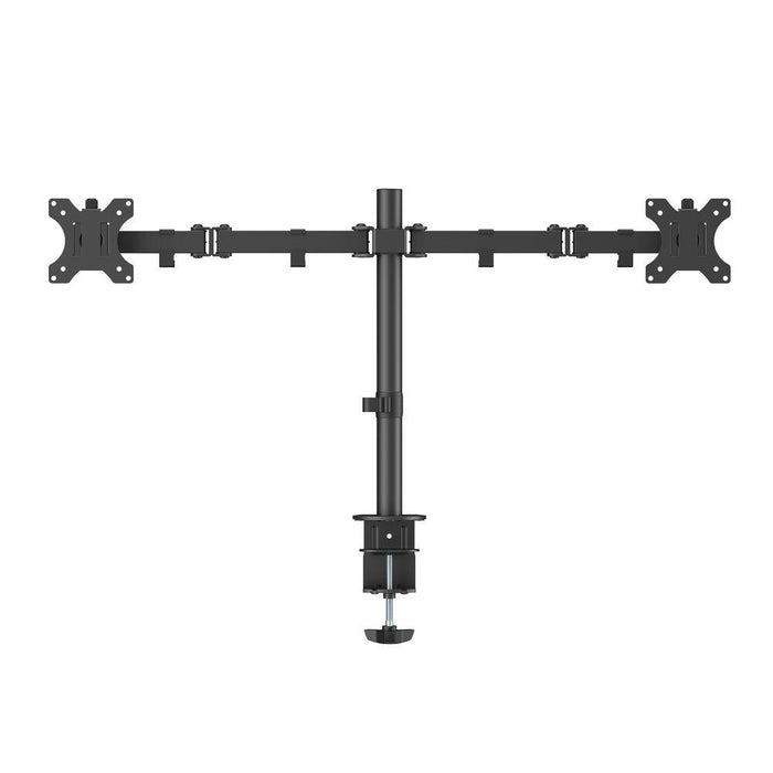 ACT AC8302 2-Monitor Stand, Desk Mount, Adjustable, 35", 2x8 kg, Black