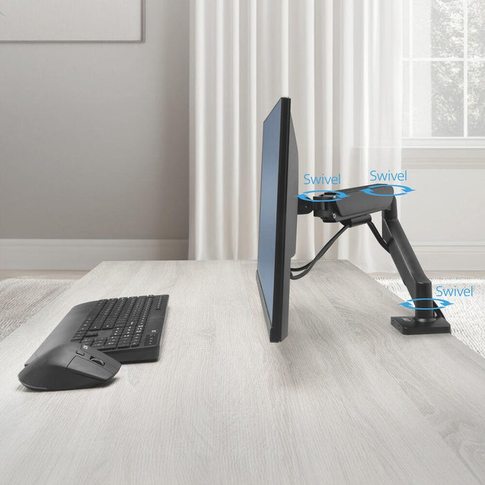 ACT AC8313 Desk Monitor Stand, Adjustable, 17" - 34", 9 kg, gas spring