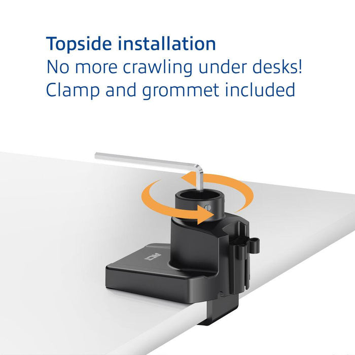 ACT Monitor stand max. 40" with one arm, spring mechanism, up to 12kg