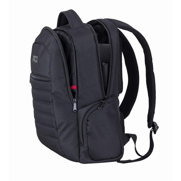 Laptop backpack ACT AC8535, up to 17.3 inch, Black