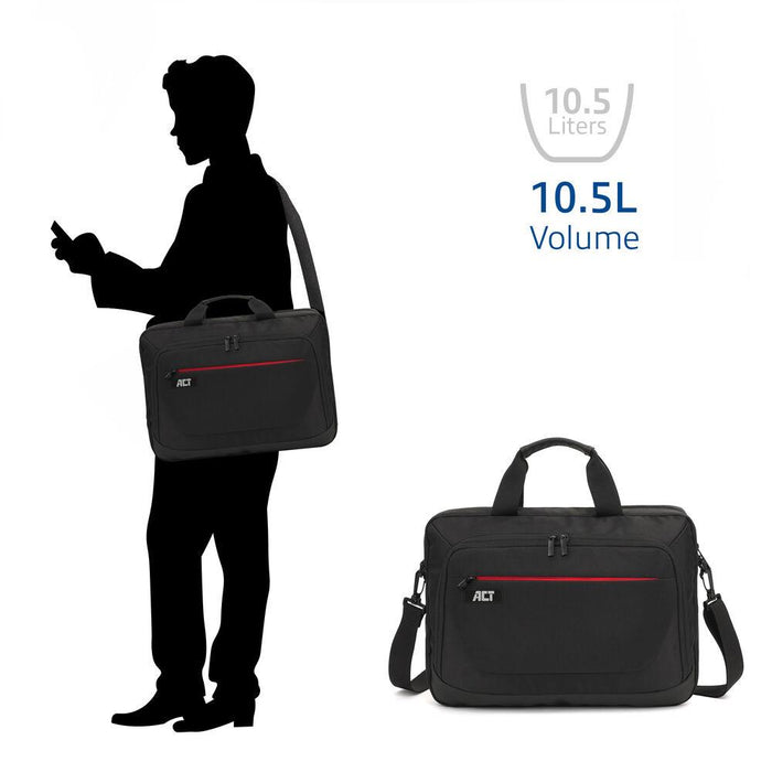 ACT Suburb 15.6" laptop bag made from recycled plastic bottles