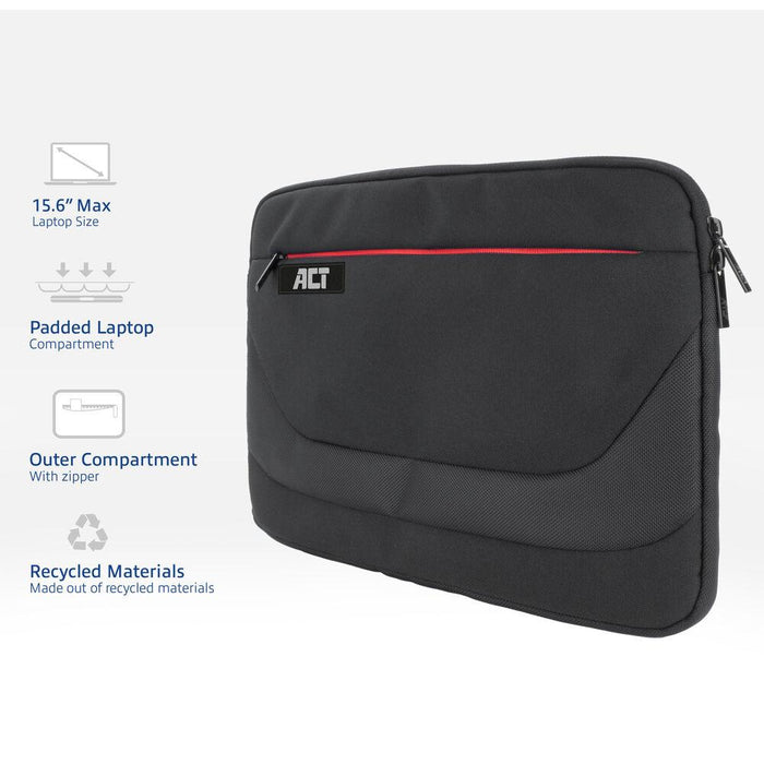 ACT Suburb 15.6" laptop case made from recycled plastic bottles