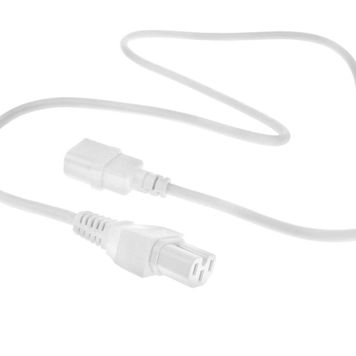 ACT Power cable C14-C15, white, 2.0m