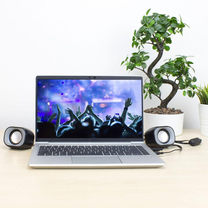 ACT Eminent 2.0 stereo speakers, USB power supply, 2 x 3W