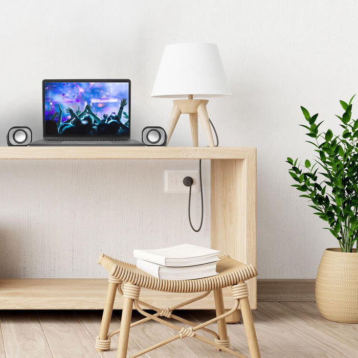 ACT Eminent 2.0 stereo speakers, USB power supply, 2 x 3W