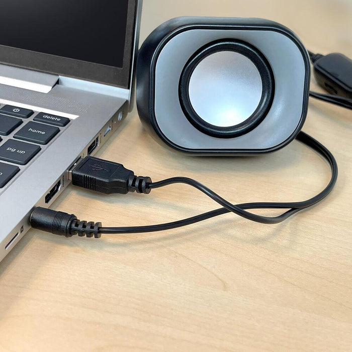 ACT Eminent 2.0 stereo speakers, USB power supply, 2 x 3W