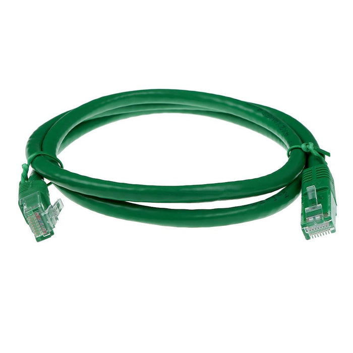 Network patch cable ACT U/UTP, CAT 6, RJ-45 - RJ-45, 7.0 m, Copper conductors, Green, Bulk packaging