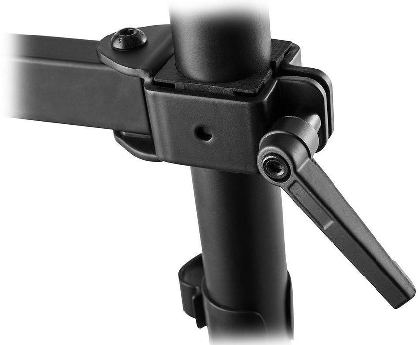 ACT AC8302 2-Monitor Stand, Desk Mount, Adjustable, 35", 2x8 kg, Black
