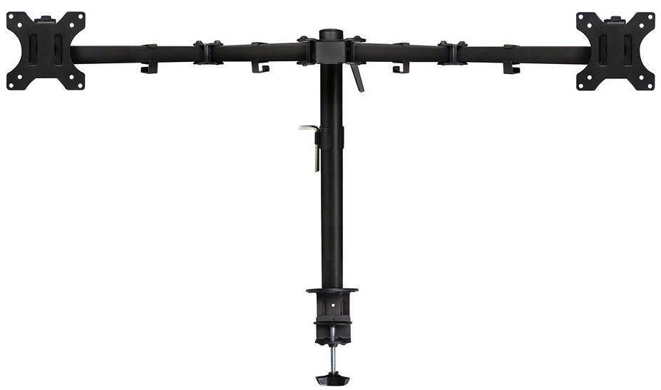ACT AC8302 2-Monitor Stand, Desk Mount, Adjustable, 35", 2x8 kg, Black