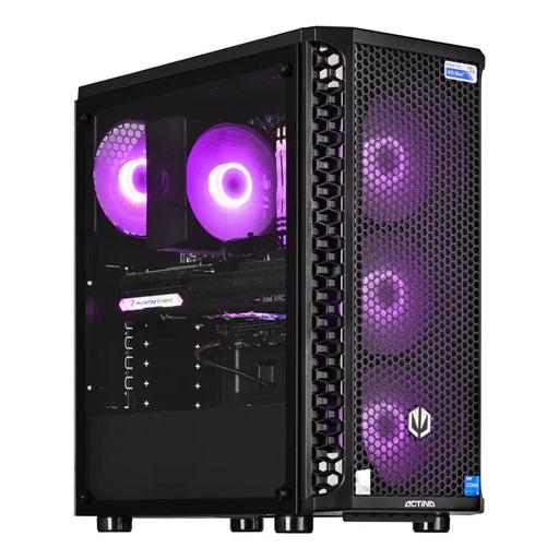 Actina 5901443329237 PC 5500 Midi Tower AMD Ryzen™ 5 16 GB DDR4-SDRAM 500 GB SSD Black - Gaming Actina