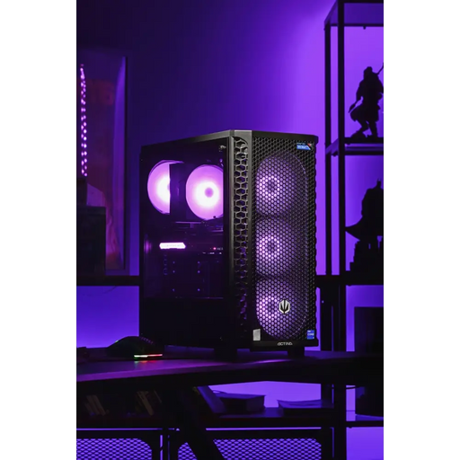 Actina 5901443329237 PC 5500 Midi Tower AMD Ryzen™ 5 16 GB DDR4-SDRAM 500 GB SSD Black - Gaming Actina