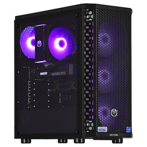 Actina 5901443335429 PC Intel® Core™ i5 i5-12400F 16 GB DDR4-SDRAM 1 TB SSD NVIDIA GeForce RTX 3060 Midi Tower Black