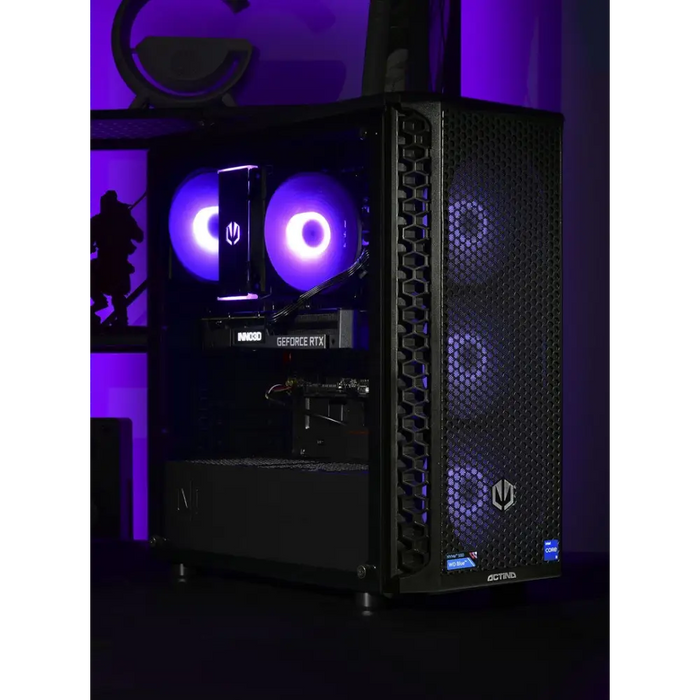 Actina 5901443335429 PC Intel® Core™ i5 i5-12400F 16 GB DDR4-SDRAM 1 TB SSD NVIDIA GeForce RTX 3060 Midi Tower Black
