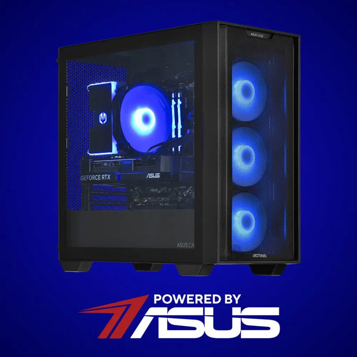 Actina 5901443335832 PC AMD Ryzen™ 5 5600 16 GB DDR4-SDRAM 1 TB SSD AMD Radeon RX 7600 Mini Tower Black - Gaming Actina