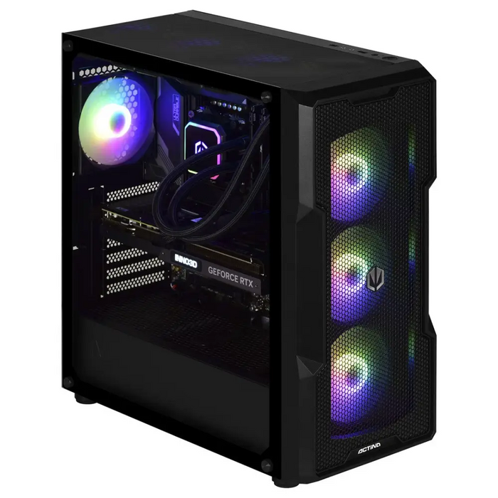 Actina 5901443339397 PC AMD Ryzen™ 7 7800X3D 32 GB DDR5-SDRAM 1 TB SSD AMD Radeon RX 7900 XTX Midi Tower Black - Gaming