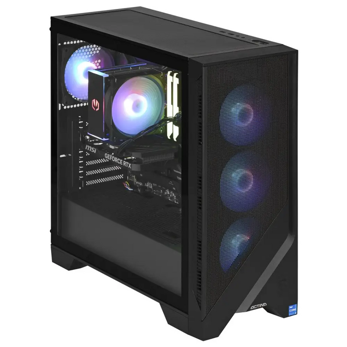 Actina 5901443384427 PC Intel® Core™ i5 i5-13400F 32 GB DDR4-SDRAM 1 TB SSD NVIDIA GeForce RTX 4060 Midi Tower Black