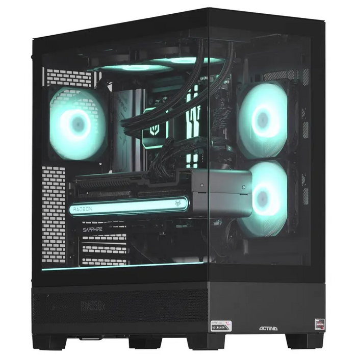 Actina 5901443387107 PC AMD Ryzen™ 7 7800X3D 32 GB DDR5-SDRAM 1 TB SSD AMD Radeon RX 7900 XTX Midi Tower Black - Gaming