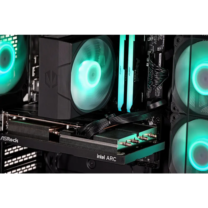 Actina 5901443387954 PC Intel® Core™ i5 i5-12400F 32 GB DDR4-SDRAM 1 TB SSD Intel Arc A580 Midi Tower Black - Gaming