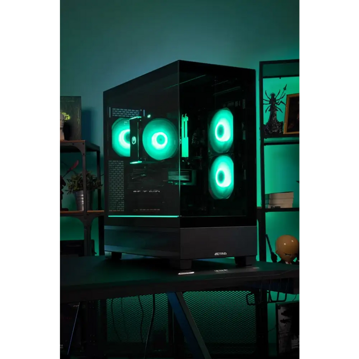 Actina 5901443387978 PC Intel® Core™ i5 i5-14500 32 GB DDR5-SDRAM 1 TB SSD Intel Arc A770 Midi Tower Black - Gaming