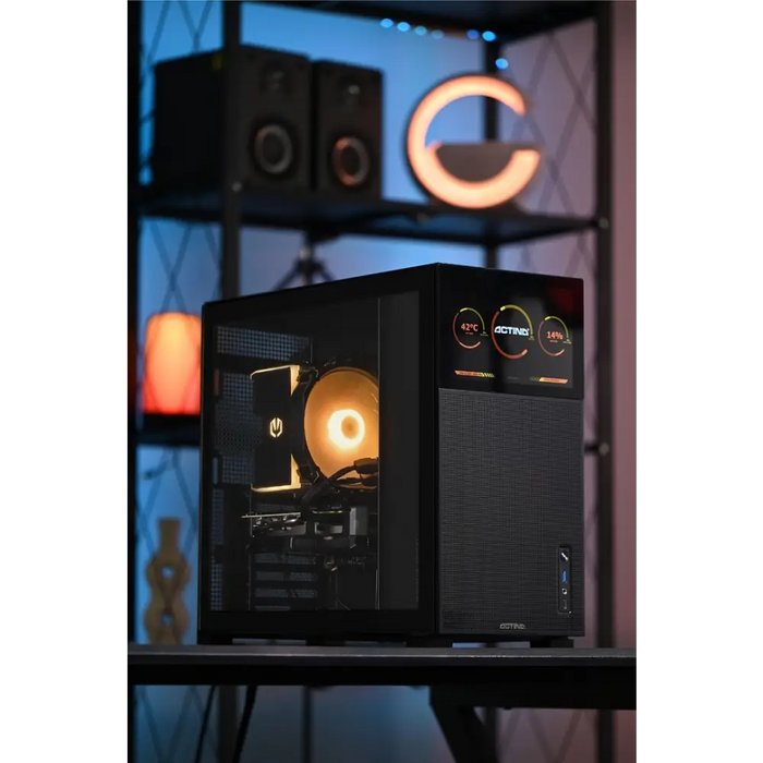Actina 5901443401650 PC AMD Ryzen™ 7 5700X3D 32 GB DDR4-SDRAM 1 TB SSD AMD Radeon RX 7700 XT Midi Tower Black - Gaming