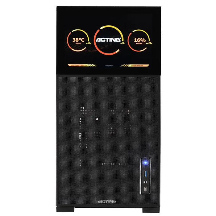 Actina 5901443401650 PC AMD Ryzen™ 7 5700X3D 32 GB DDR4-SDRAM 1 TB SSD AMD Radeon RX 7700 XT Midi Tower Black - Gaming