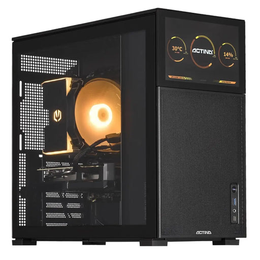 Actina 5901443401650 PC AMD Ryzen™ 7 5700X3D 32 GB DDR4-SDRAM 1 TB SSD AMD Radeon RX 7700 XT Midi Tower Black - Gaming