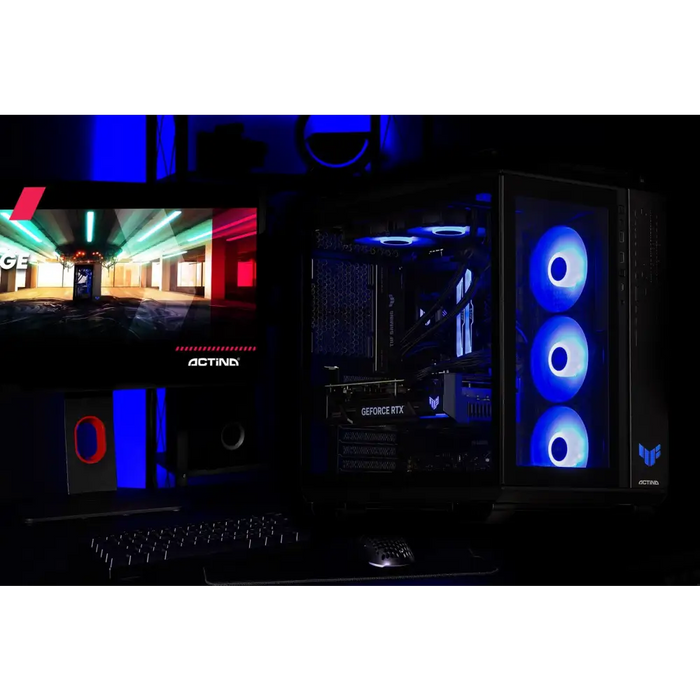 Actina 5901443405269 PC AMD Ryzen™ 7 7800X3D 32 GB DDR5-SDRAM 2 TB SSD AMD Radeon RX 7900 XTX Midi Tower Black - Gaming