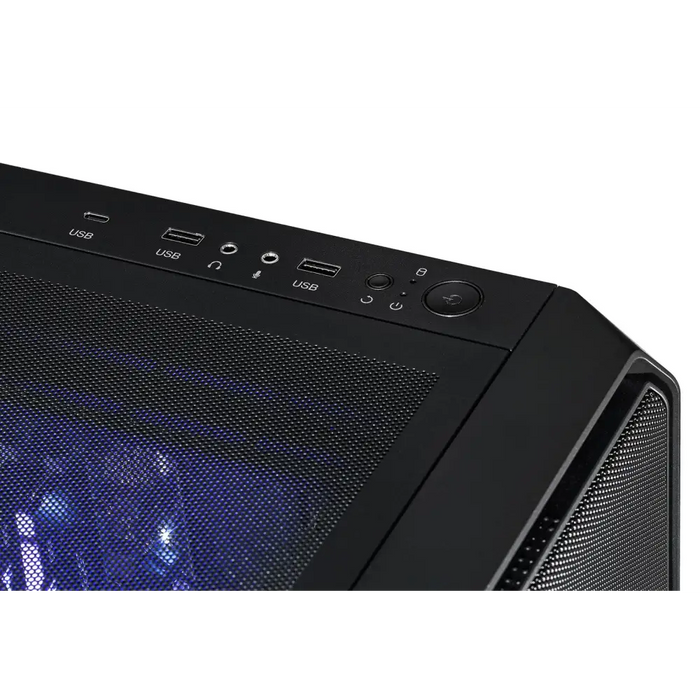 Actina 5901443410270 PC AMD Ryzen™ 5 7500F 32 GB DDR5-SDRAM 1 TB SSD Intel Arc B580 Midi Tower Black - Gaming Actina