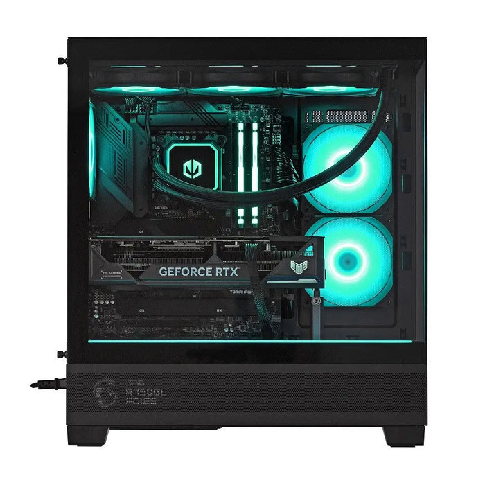 Actina 5901443417026 PC AMD Ryzen™ 9 7900 32 GB DDR5-SDRAM 1 TB SSD AMD Radeon RX 9070 Midi Tower Black - Gaming Actina