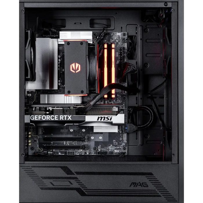 Actina 5901443421573 PC AMD Ryzen™ 5 7600X 32 GB DDR5-SDRAM 1 TB SSD NVIDIA GeForce RTX 5070 Midi Tower Black - Gaming