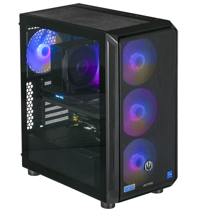 Actina 5901443410263 PC Intel® Core™ i5 i5-12600K 32 GB DDR5-SDRAM 1 TB SSD Intel Arc B580 Midi Tower Black