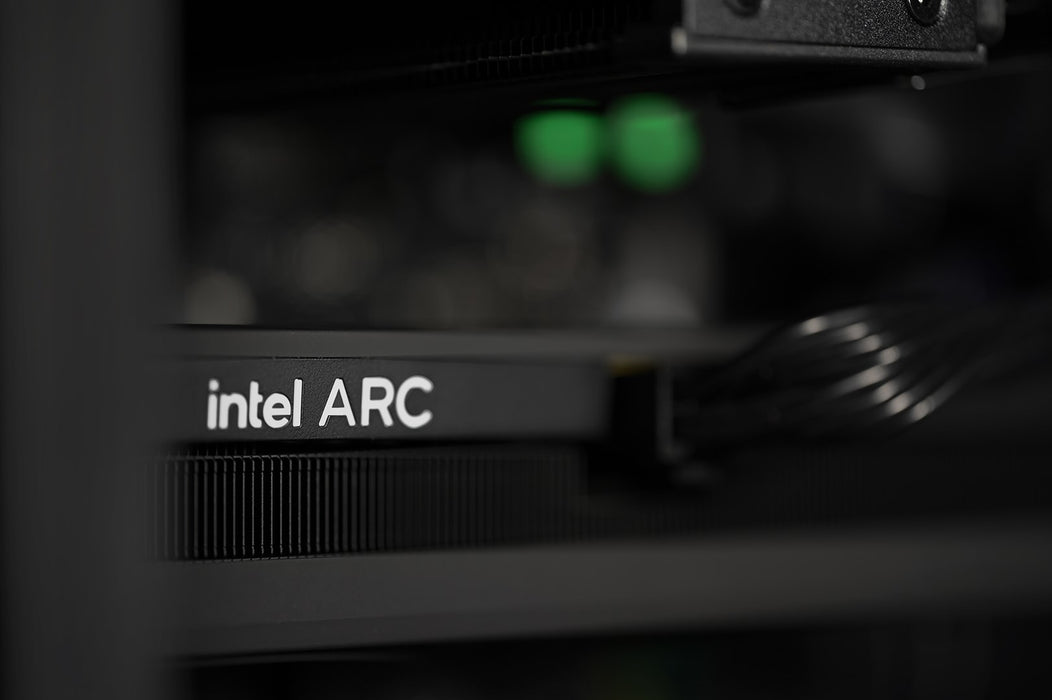 Actina 5901443410287 PC AMD Ryzen™ 5 8400F 32 GB DDR5-SDRAM 1 TB SSD Intel Arc B580 Midi Tower Black