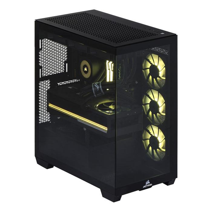 Actina 5901443413868 PC AMD Ryzen™ 7 7800X3D 32 GB DDR5-SDRAM 2 TB SSD NVIDIA GeForce RTX 5070 Ti Windows 11 Home Midi Tower Black