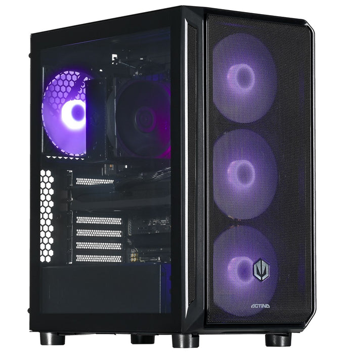 Actina 5901443414742 PC AMD Ryzen™ 5 7600X3D 32 GB DDR5-SDRAM 2 TB SSD AMD Radeon RX 9070 Midi Tower Black