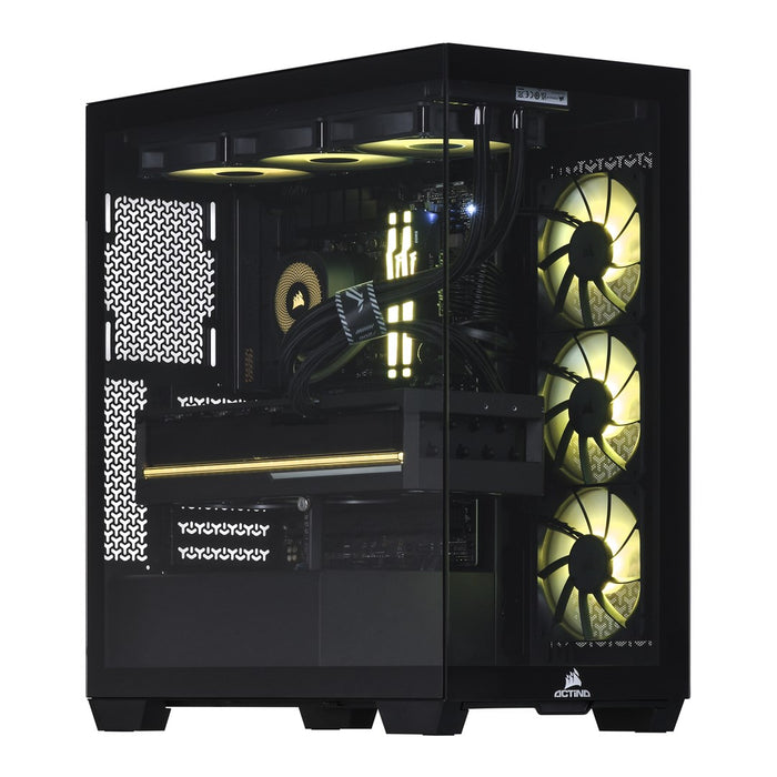 Actina 5901443415947 PC AMD Ryzen™ 7 7800X3D 32 GB DDR5-SDRAM 2 TB SSD AMD Radeon RX 9070 XT Midi Tower Black