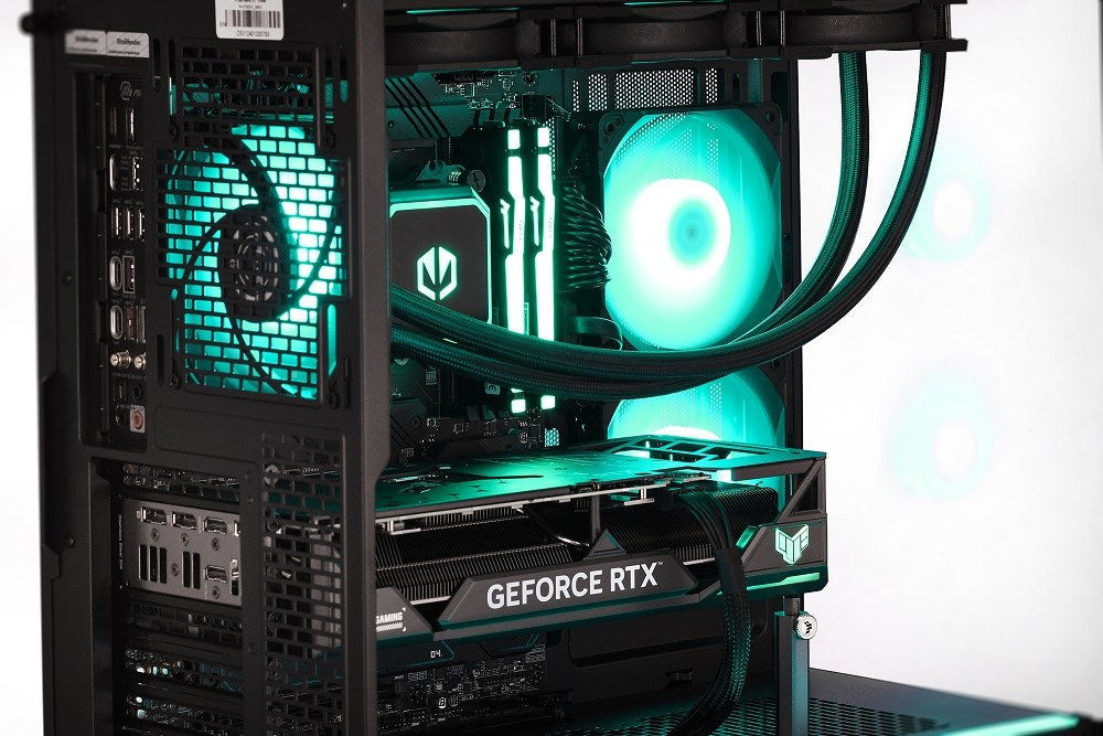 Actina 5901443416432 PC AMD Ryzen™ 7 7800X3D 32 GB DDR5-SDRAM 1 TB SSD NVIDIA GeForce RTX 5070 Midi Tower Black