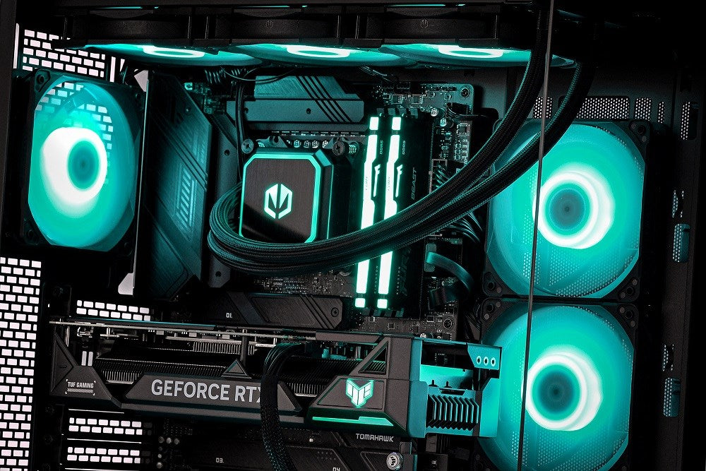 Actina 5901443416586 PC AMD Ryzen™ 9 9950X 32 GB DDR5-SDRAM 2 TB SSD NVIDIA GeForce RTX 5080 Midi Tower Black