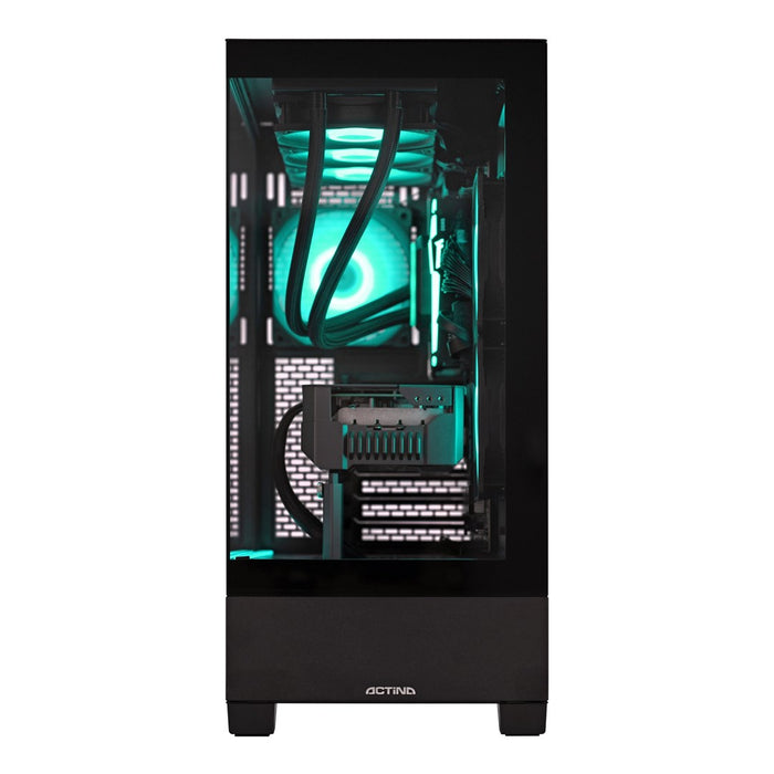 Actina 5901443416661 PC AMD Ryzen™ 9 9900X3D 192 GB DDR5-SDRAM 4 TB SSD NVIDIA GeForce RTX 5090 Windows 11 Home Midi Tower Black